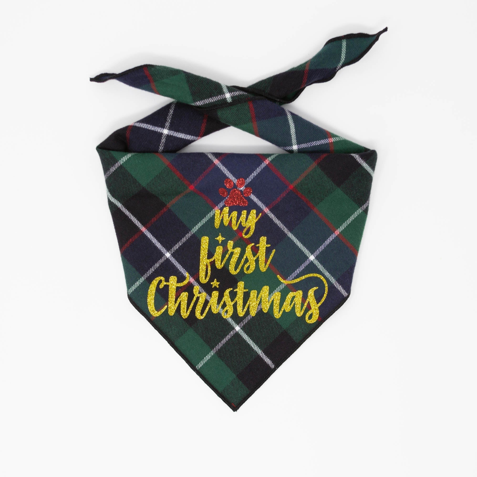 My First Christmas Dog Bandana