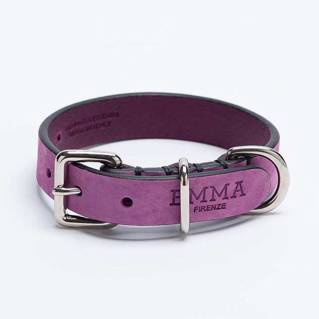 Nubuck Fuchsia-Collar