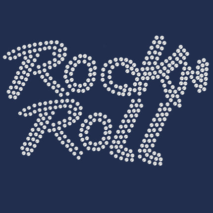 Rock n Roll (Rhinestone) - Women's T-shirt