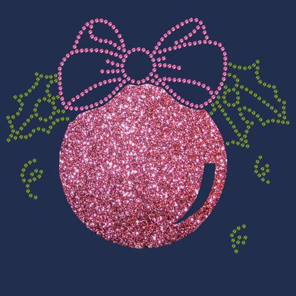 Pink Glitter Ornament - Bandana