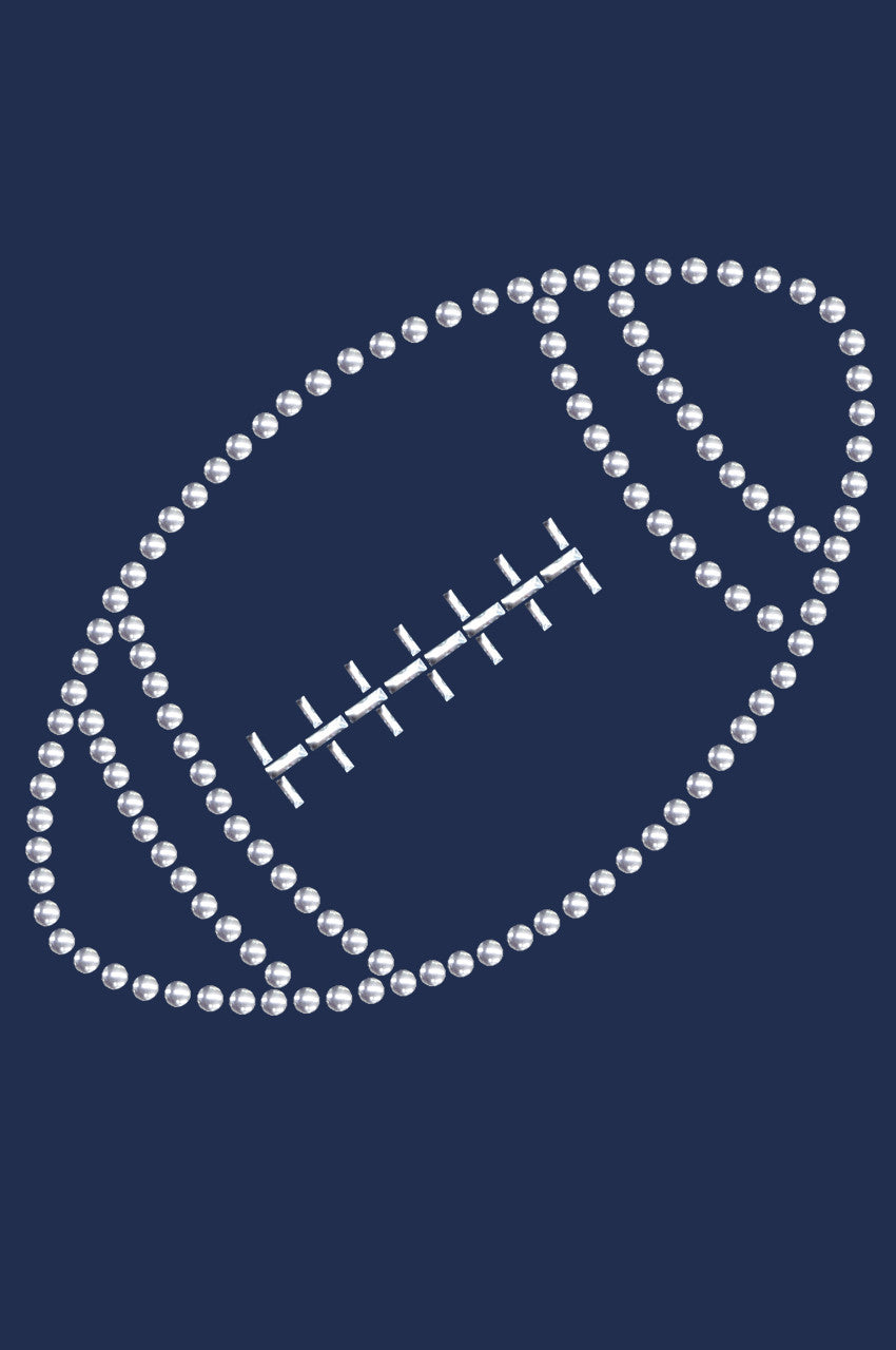 Football (Silver) - Bandana Navy