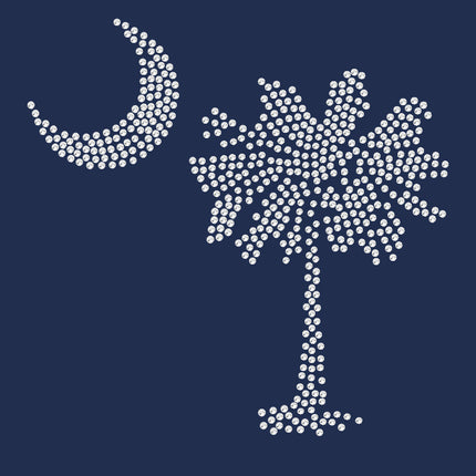 Palmetto Tree & Moon - Bandanna