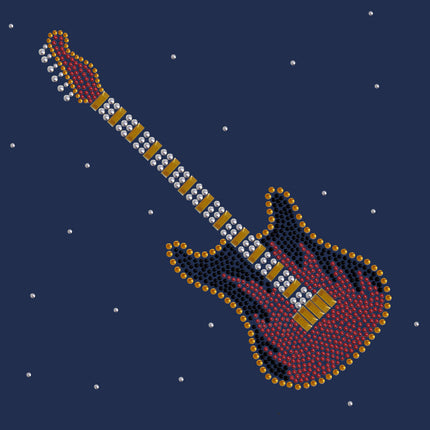 Guitar (Red & Gold) - Bandanna