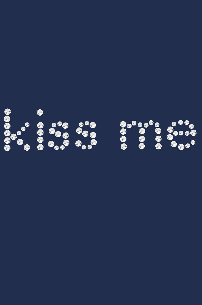 Kiss Me Bandanna Navy