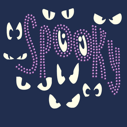 Spooky Glow in the Dark Eyes - Women's Tee