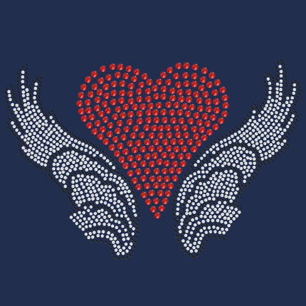 Heart with Wings 2 - Women's T-shirt