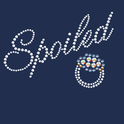 Spoiled - Austrian crystal Sapphire Ring - Women's T-shirt