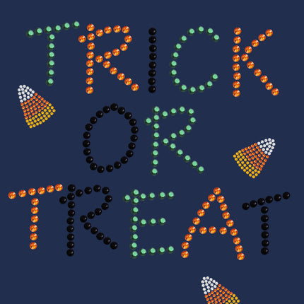 Trick or Treat with Candy Corn Bandanna