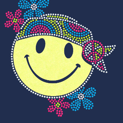 Happy Face Hippy - Women's T-shirt