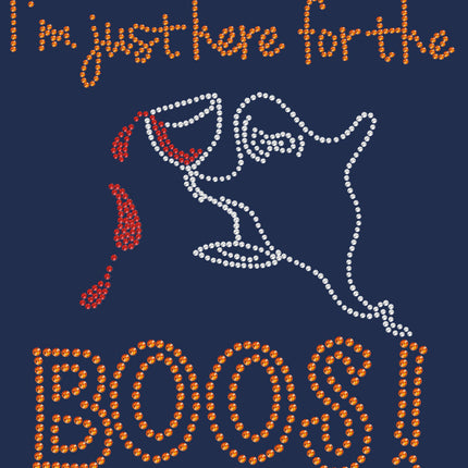 I'm Just Here for the Boos! - Women's T-shirt