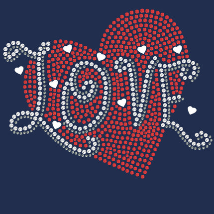 Love Red Heart - Women's T-shirt