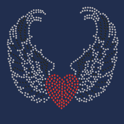 Heart with Wings 1 - Women's T-shirt