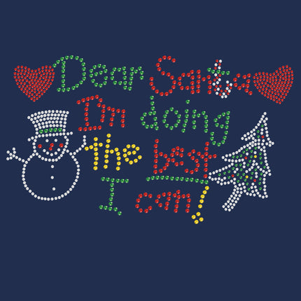 Dear Santa I'm Doing the Best I Can - Women's T-shirt