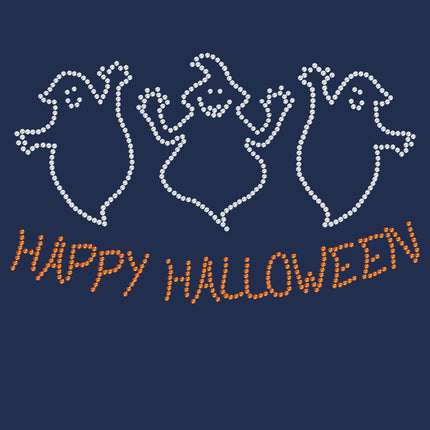 Happy Halloween Ghost - Women's T-shirt