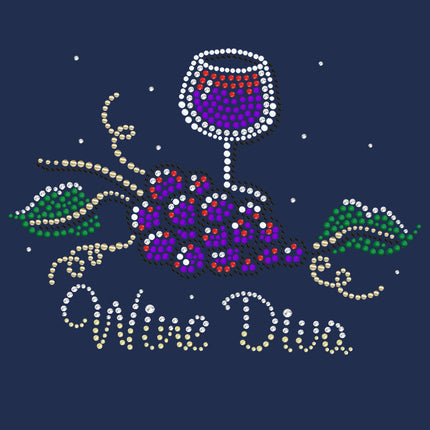 Wine Diva 2 - Women's T-shirt