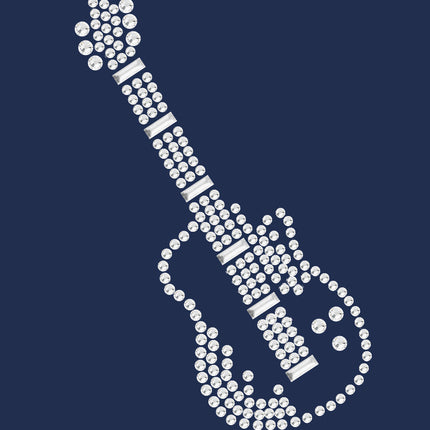 Guitar (Rhinestone) - Women's T-shirt