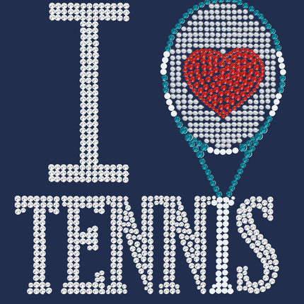 I Love Tennis - Women's Tee