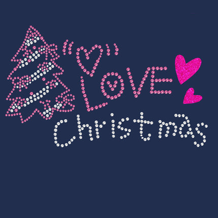 Love Pink Christmas - Women's T-shirt