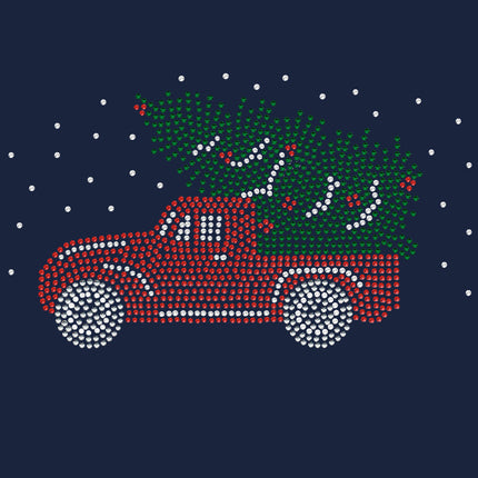 Christmas Truck (Small) - Women's Tee