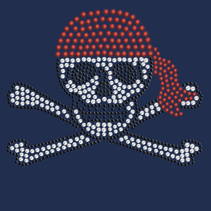 Skull with Red Bandanna - Women's Tee