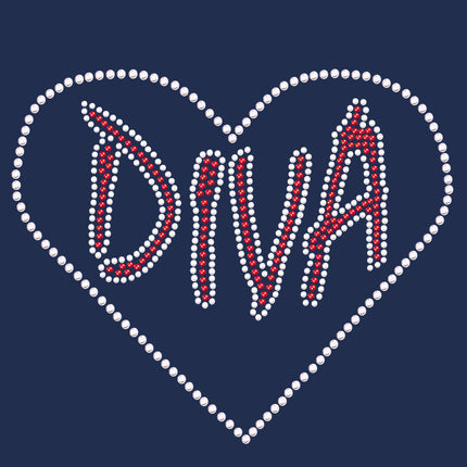 Diva Heart - Women's T-shirt