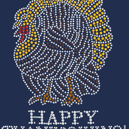 Happy Thanksgiving Turkey 1- Women's T-shirt