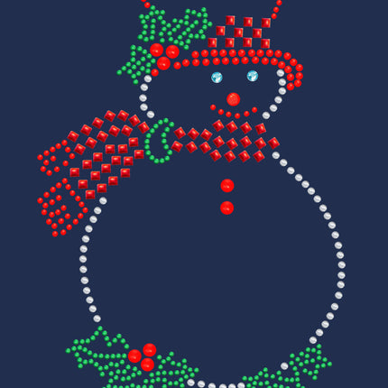 Snowman Outline - Bandana