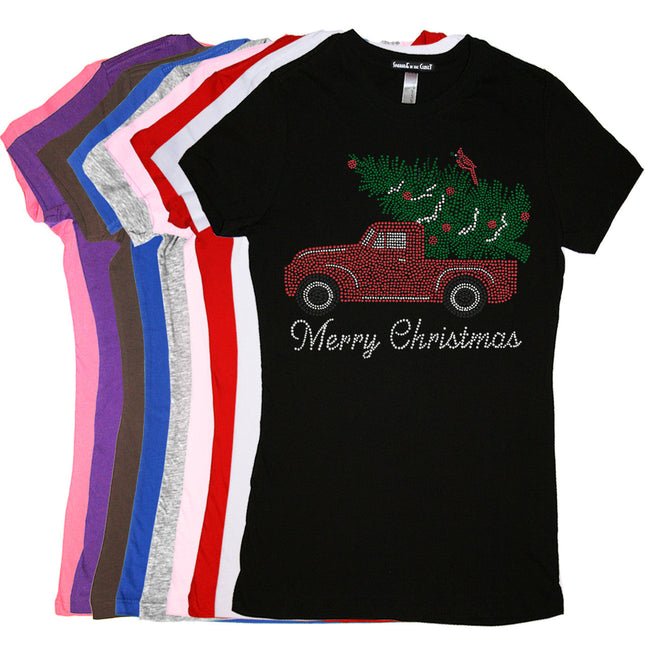 Christmas Truck - Women's Tee