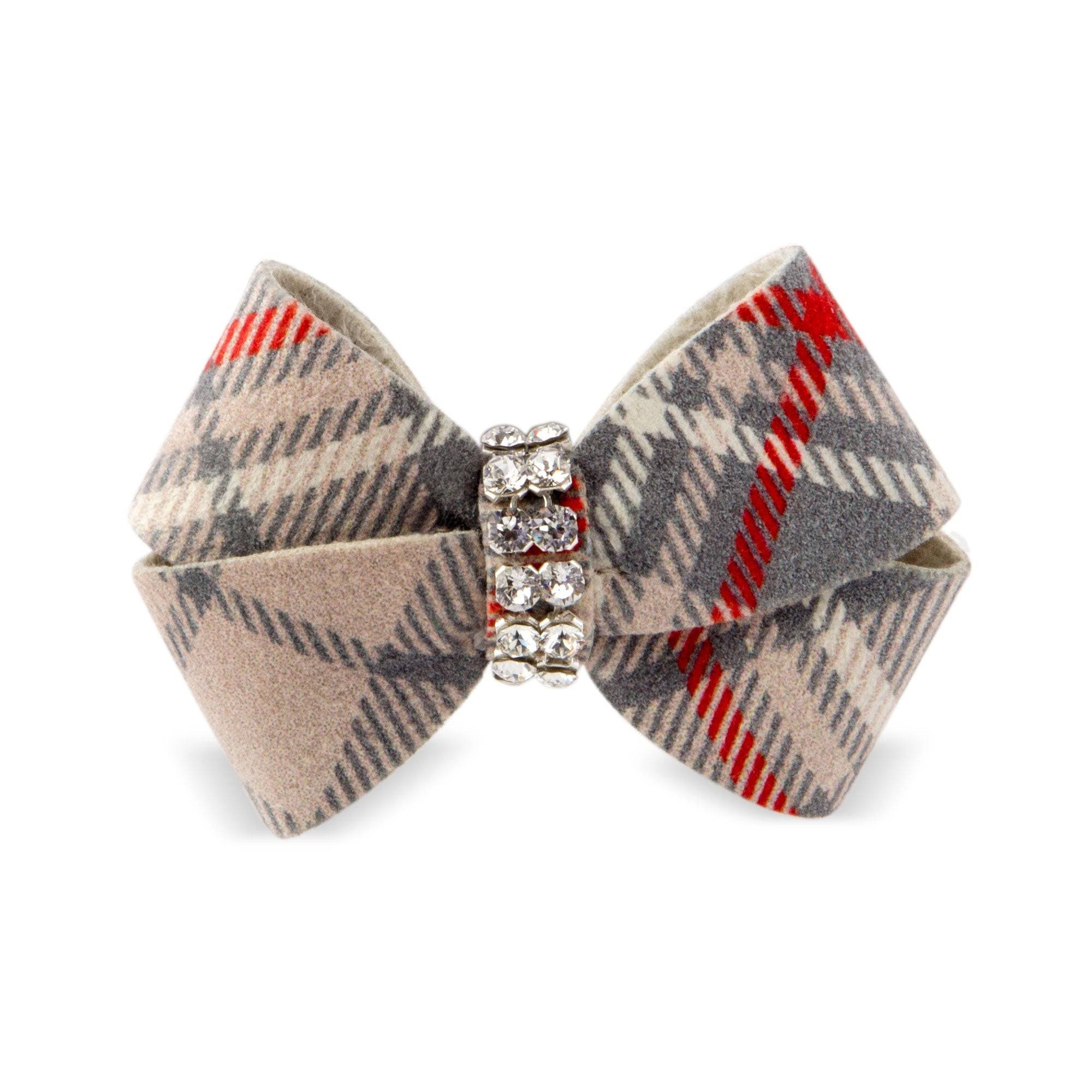 Scotty Nouveau Bow Hair Bow Doe Plaid