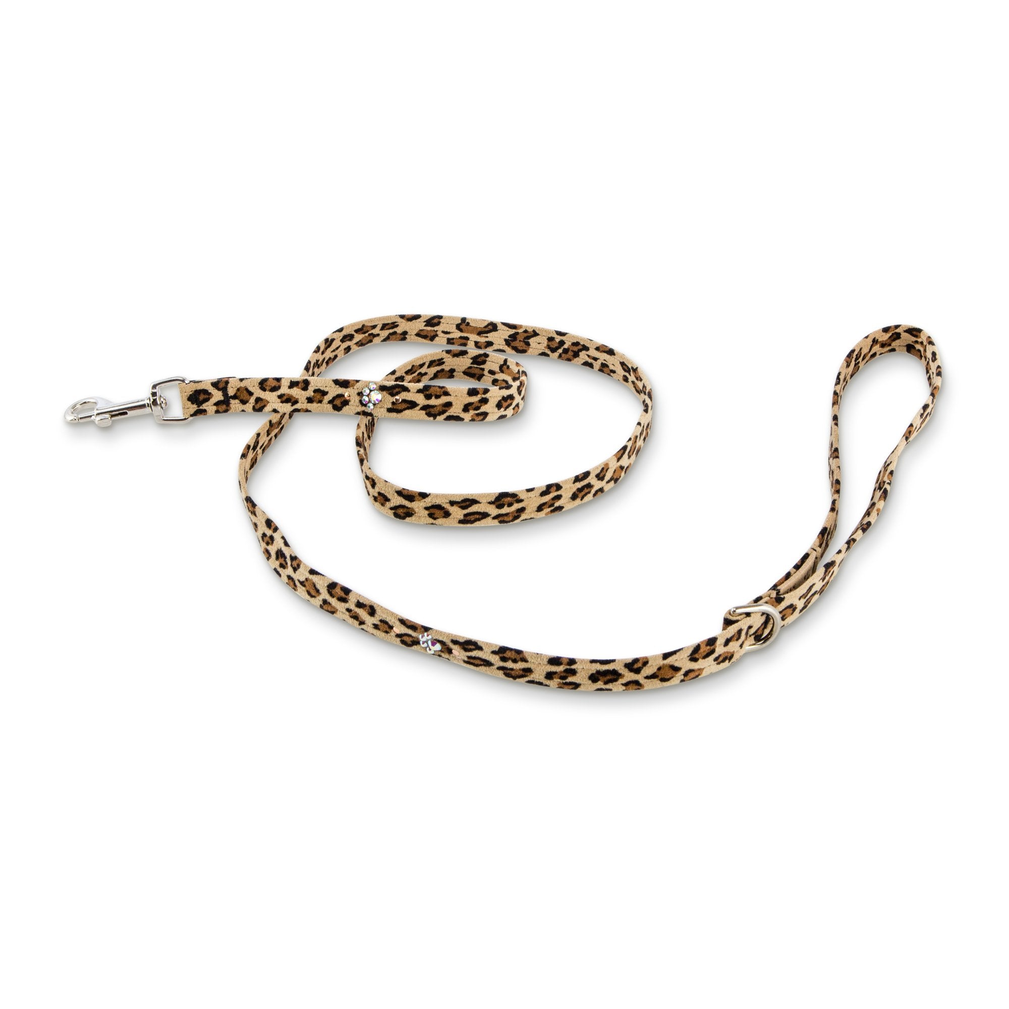 Cheetah Couture Crystal Paws Leash Cheetah