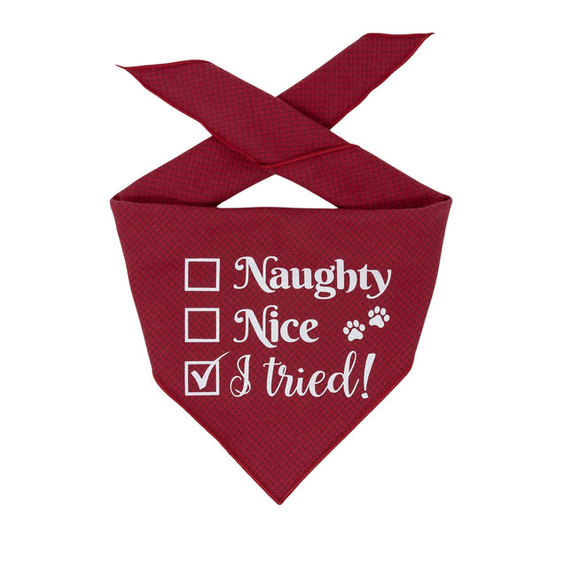 Naughty, Nice, I Tried Bandana