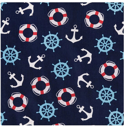 Nautical Boating Dog Bandana