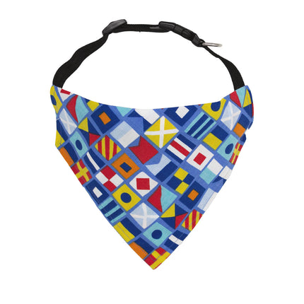 Nautical Flags Dog Bandana