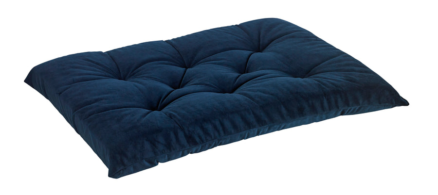 Navy Tufted Cushion