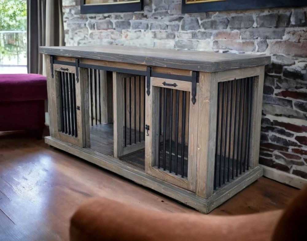 Ninive Double Dog Crate Furniture