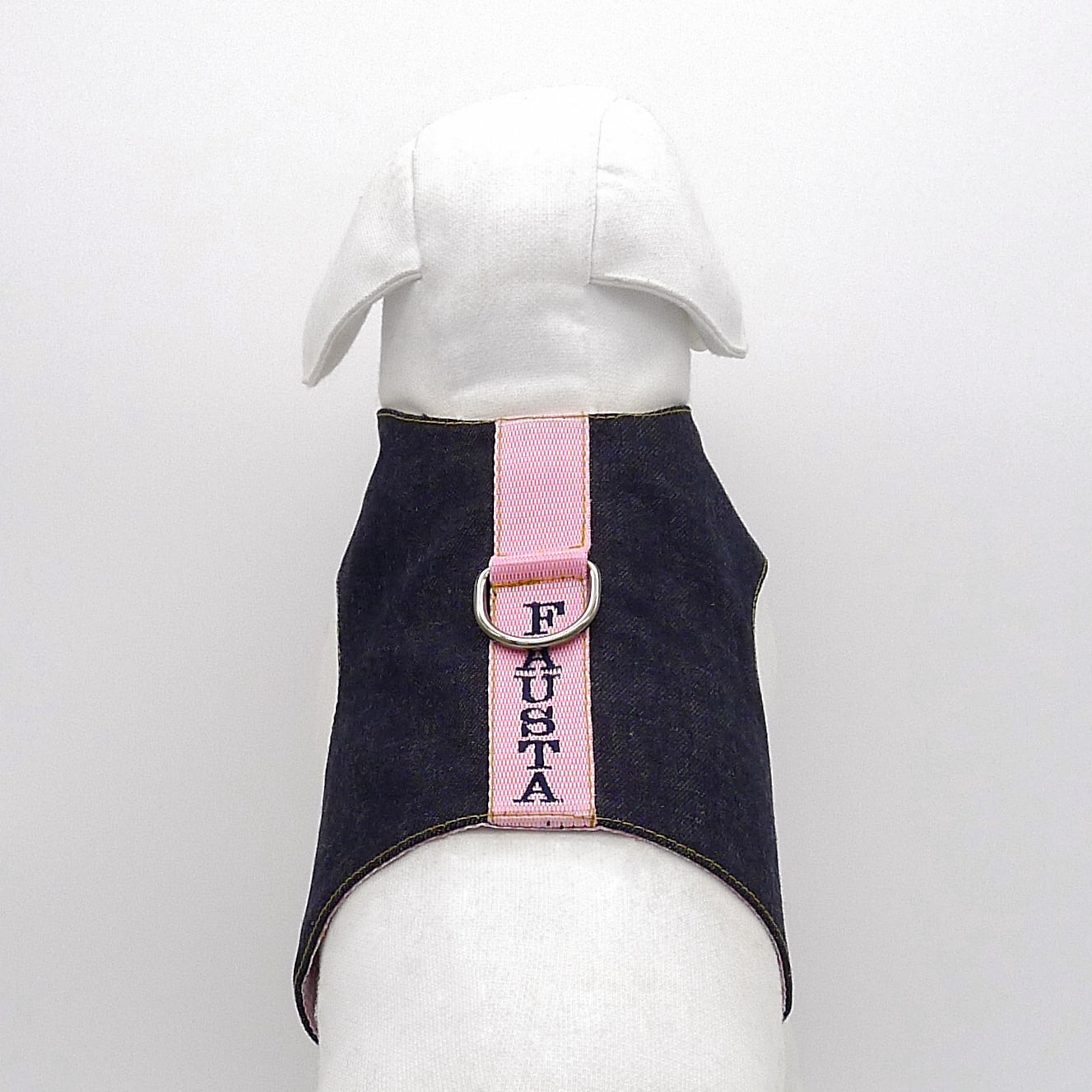 Denim-Harness Denim Pink