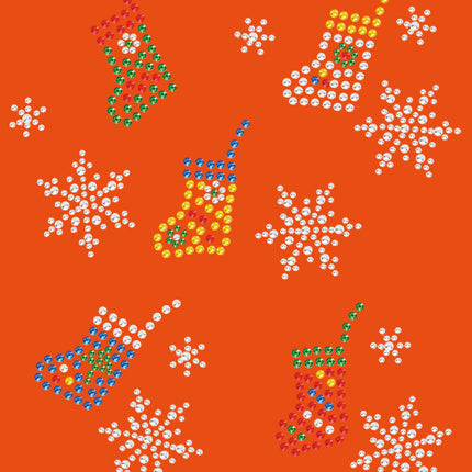 Stockings & Snowflakes - Bandana