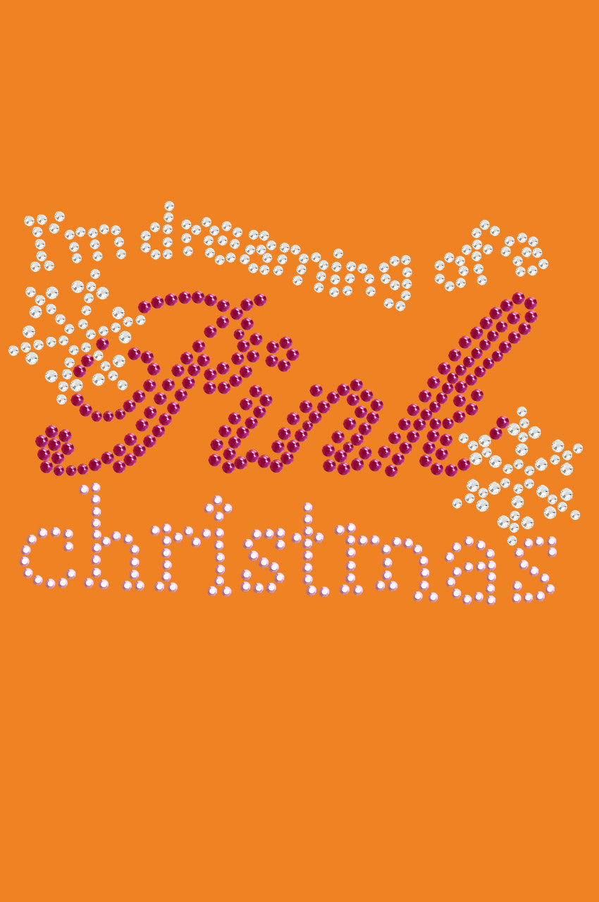 I'm Dreaming of a Pink Christmas - Bandana Orange