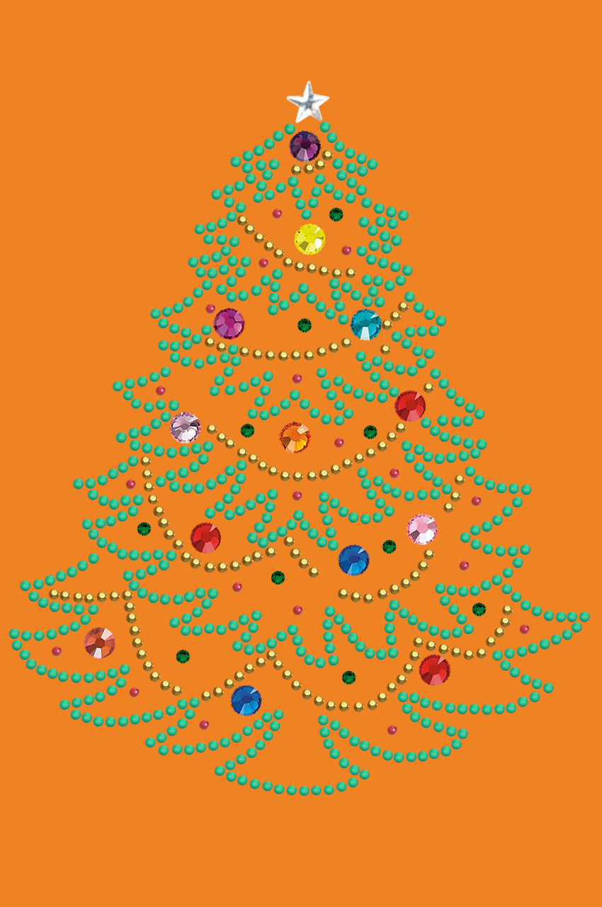 Christmas Tree 1 - Bandana Orange