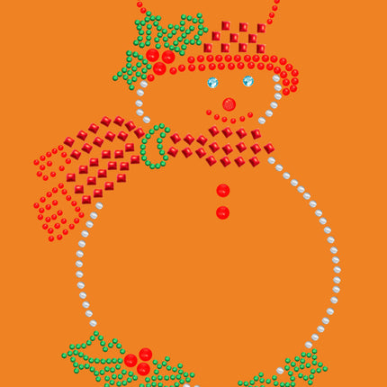 Snowman Outline - Bandana