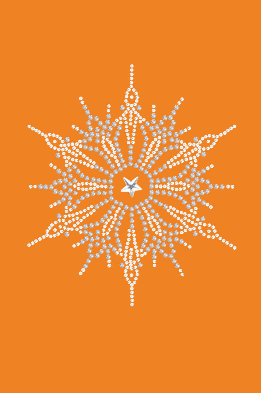 Snowflake 1 - Bandana Orange