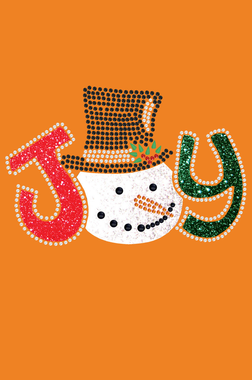 Joy Snowman - Bandana Orange