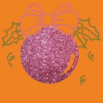 Pink Glitter Ornament - Bandana