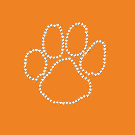 Paw (Rhinestone Outline) bandana