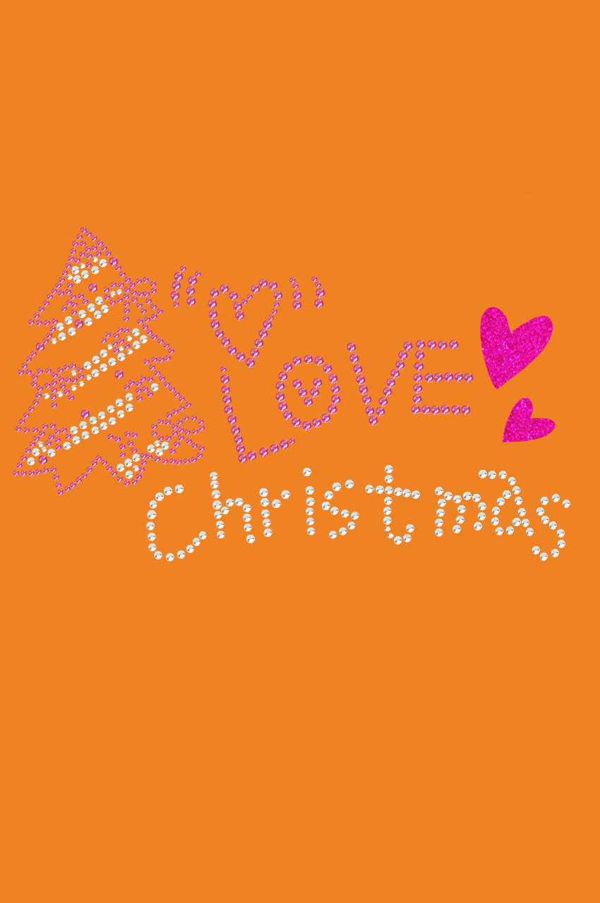 Love Pink Christmas - Bandana Orange