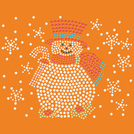 Snowman with Snowflakes - Bandana