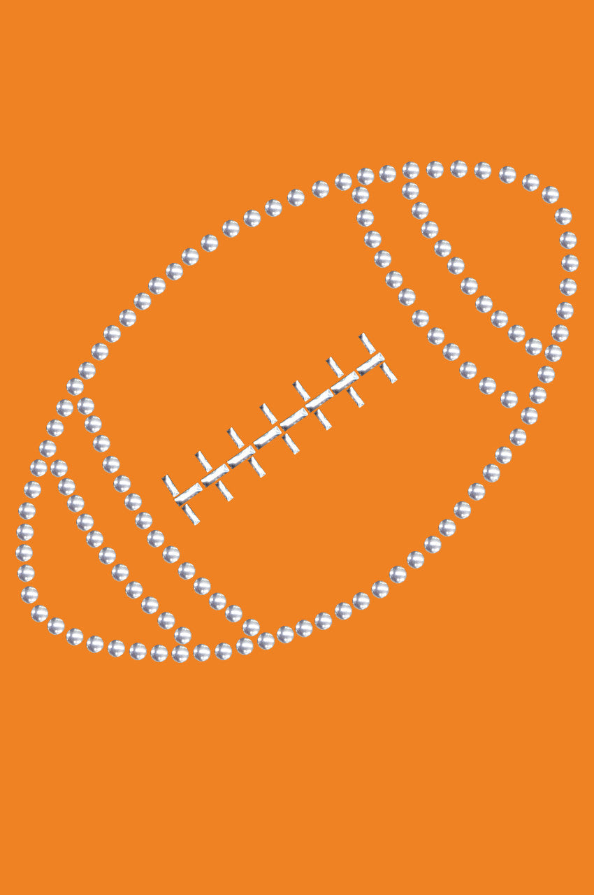 Football (Silver) - Bandana Orange