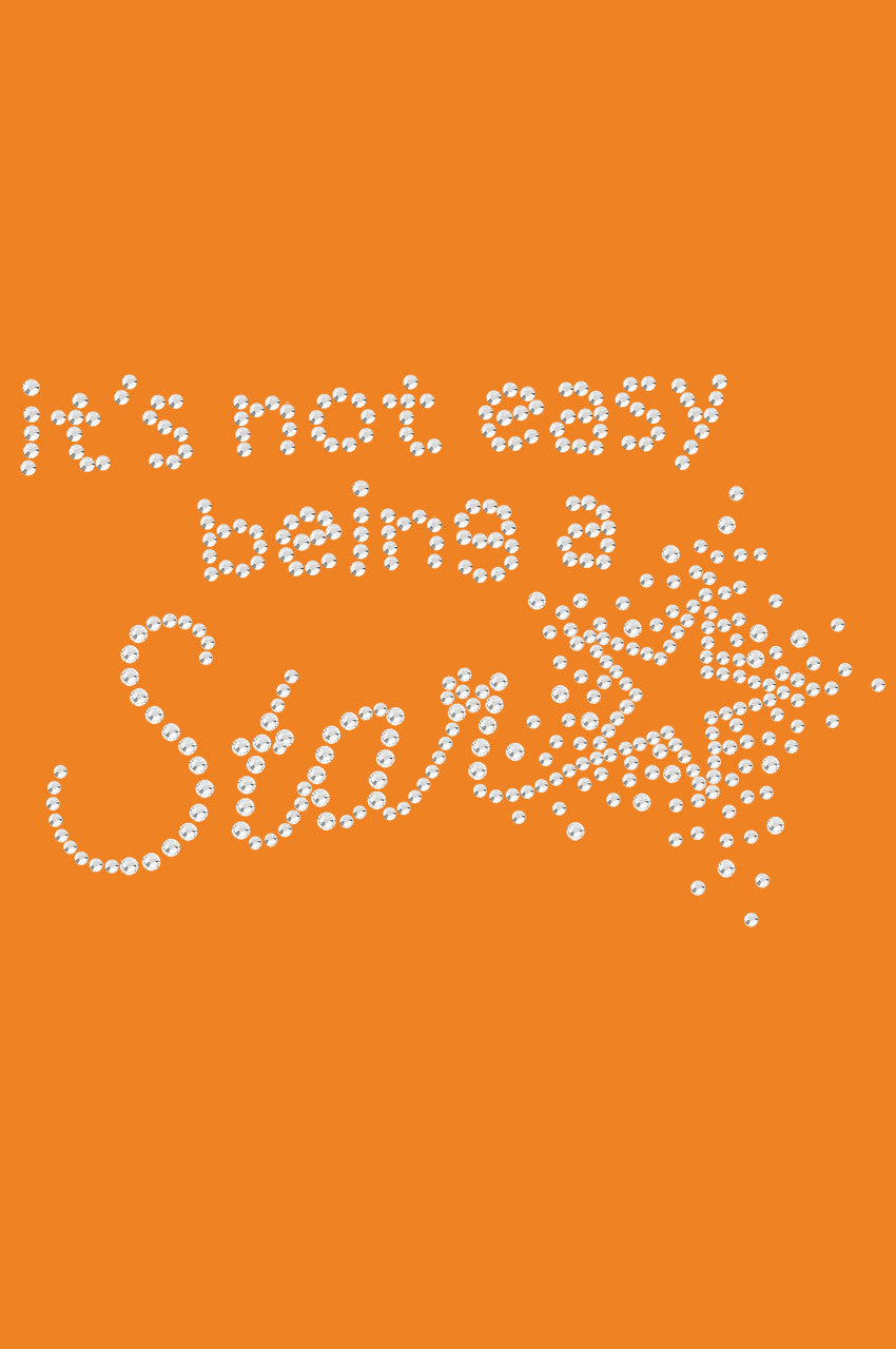 It's Not Easy Being a Star - Bandanna Orange