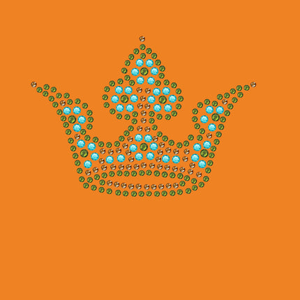 Crown 3 (Lime, Turquoise, & Brown) - Bndana