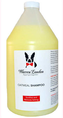 Oatmeal Shampoo For Dogs With Itchy Skin and Coats 1 Gallon